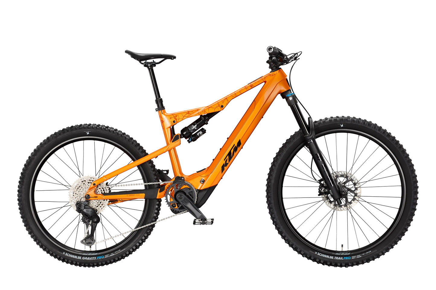 KTM Macina Kapoho Master CX-R DI2 Fresh Orange (Black)