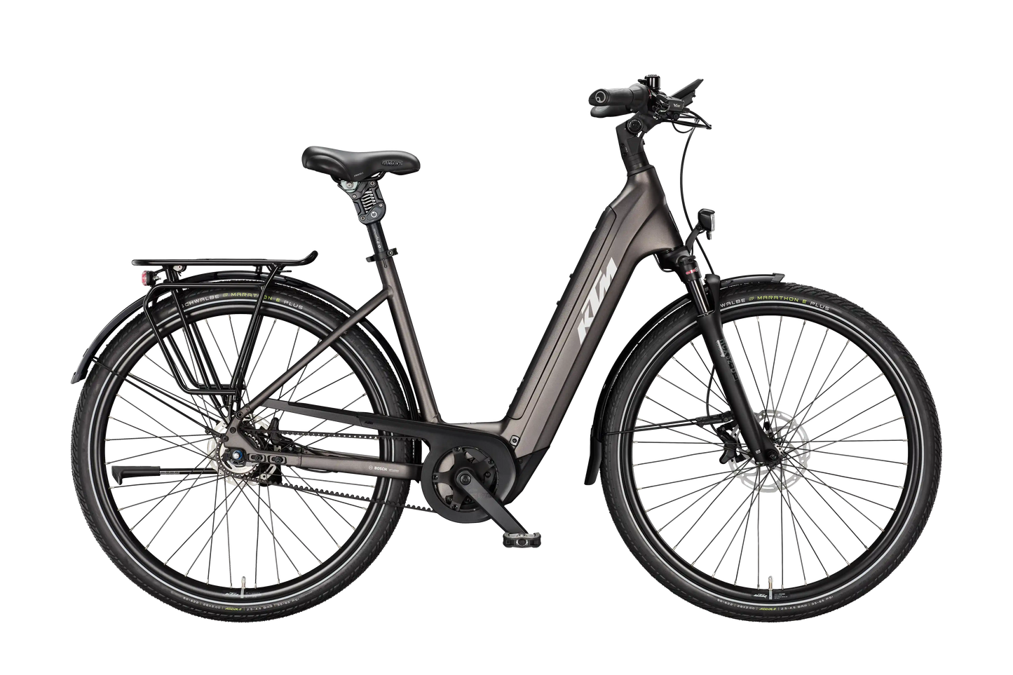 KTM Macina City 820 Xl Belt Moon Rock Matt (Silver+black)