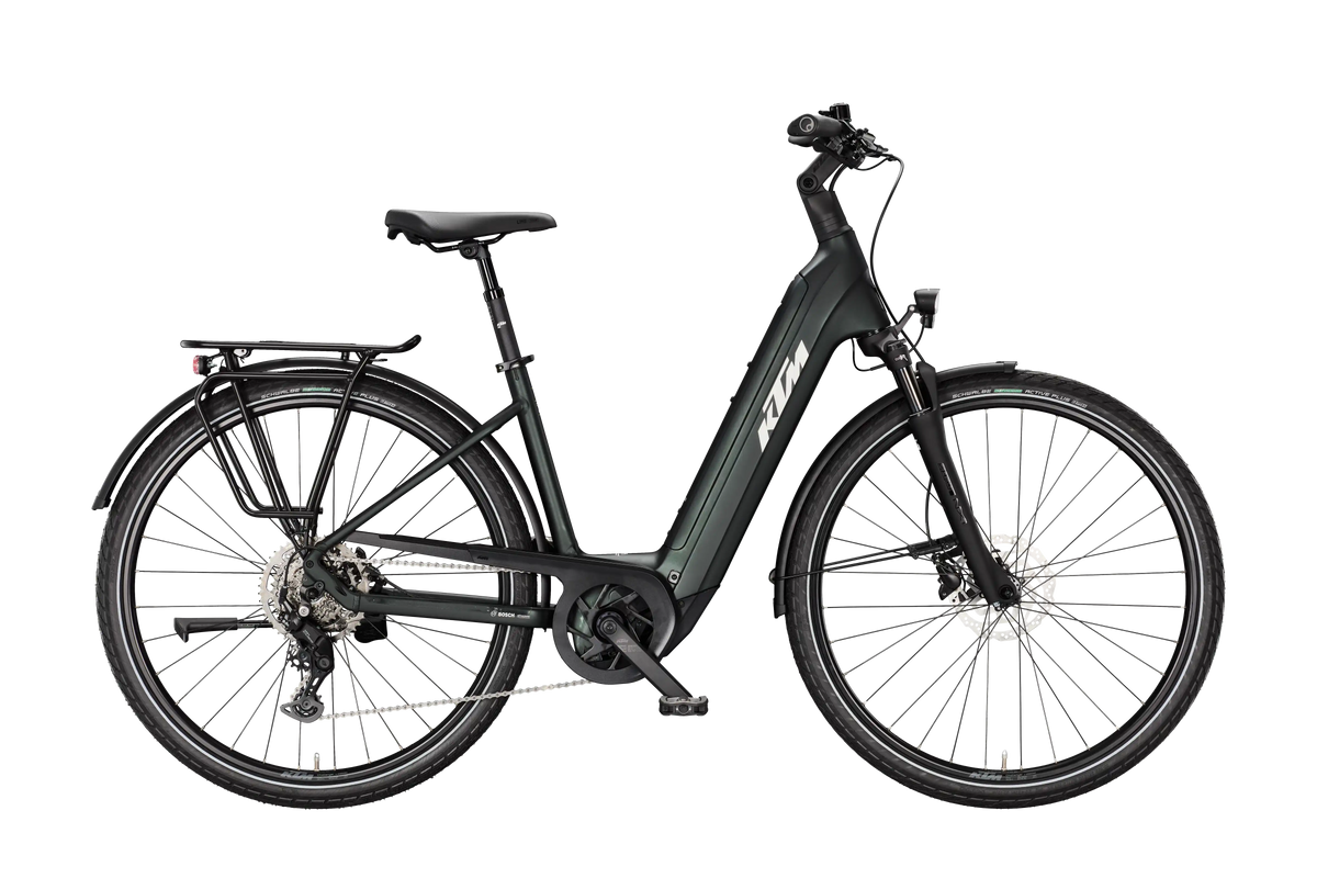 KTM Macina Tour P720 Smaragd Black Matt (Silver)