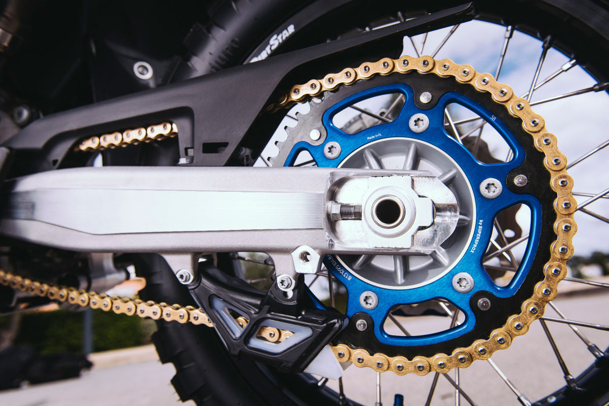 Supersprox Stealth-Kettenrad hinten 701 FC, FE, FS, FX, TC, TE, TX (125-570 Enduro, Supermoto) 42 bis 52 Zähne 09-25