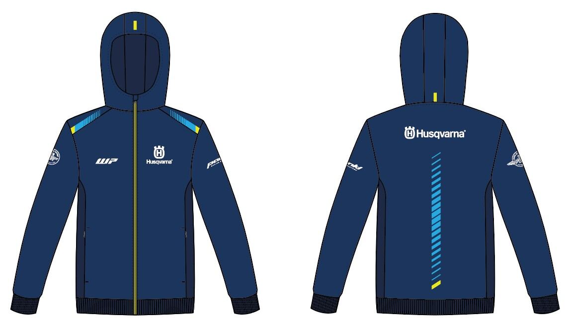 Kids Team Zip Hoodie - Size: 104/3-4Y
