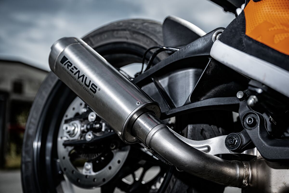 REMUS slip on silencer