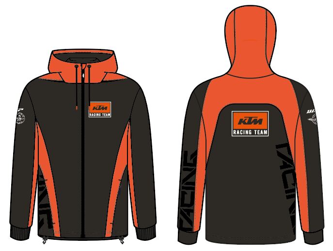 TEAM ZIP HOODIE - Size: XXS
