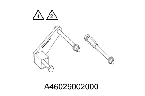 Halterung für Motorwerkbank komplett.