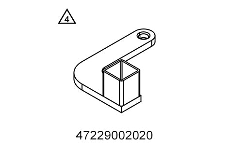 Halterung für den Motorwerkbock