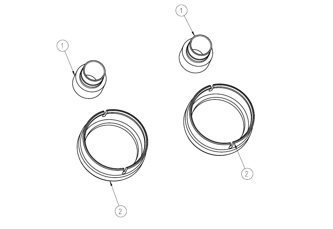 Tieferlegungssatz 10 mm