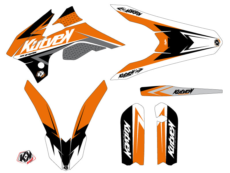 KTM 85 SX Dirt Bike Stage Grafikkit Orange