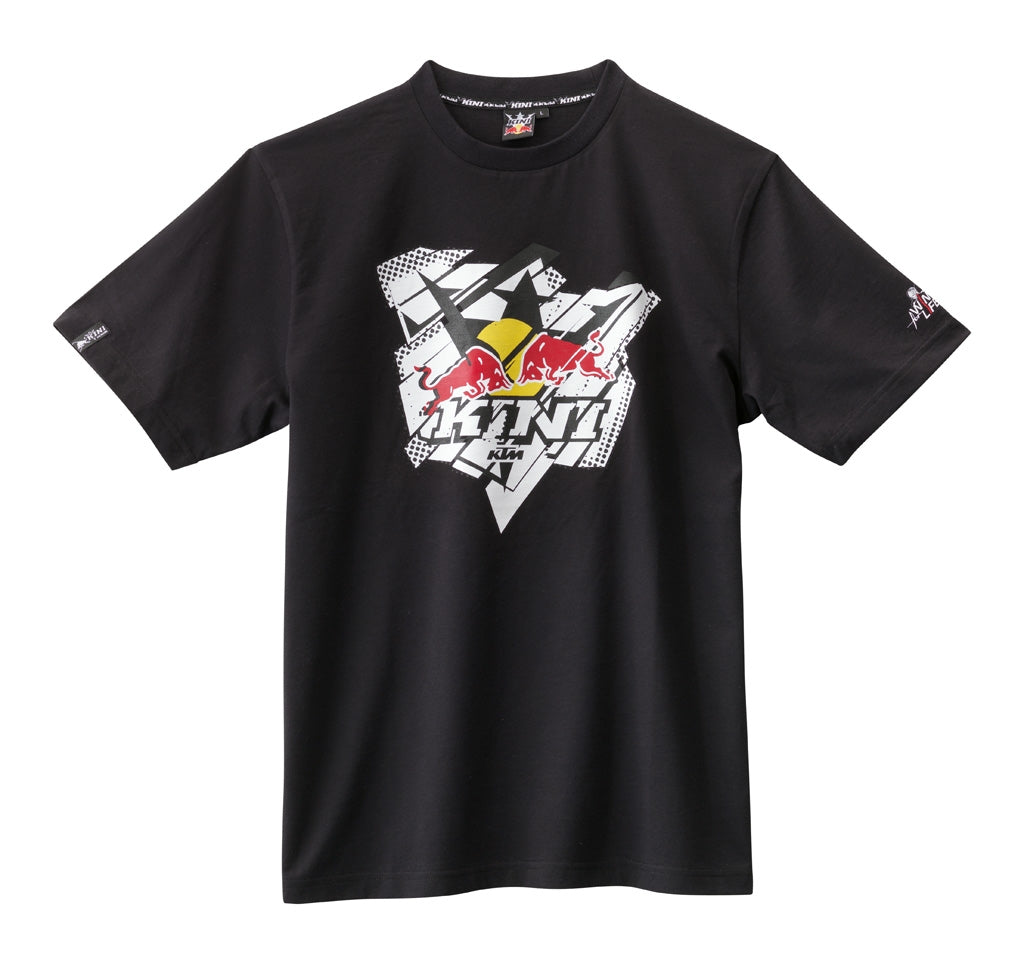 KINI-RB SLICED TEE SCHWARZ Größe XL