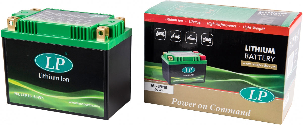 LANDPORT Lithium-Ionen-Akku LiFePO4 LFP16 60 Wh