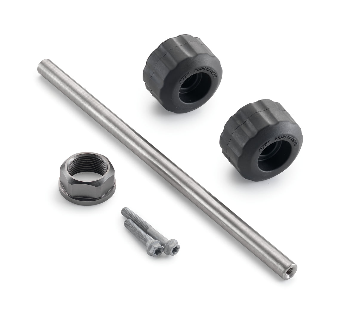 Sturzpad-Kit 250-690 (DUKE, EXC, SMC, SUPERMOTO) 06-24