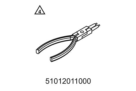 Sicherungsringzange