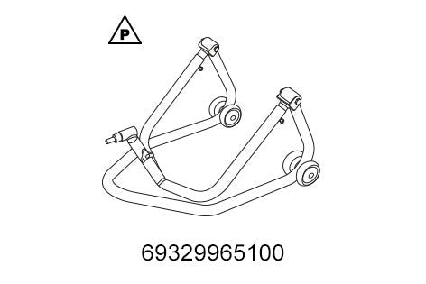 Vorderrad-Montageständer, groß