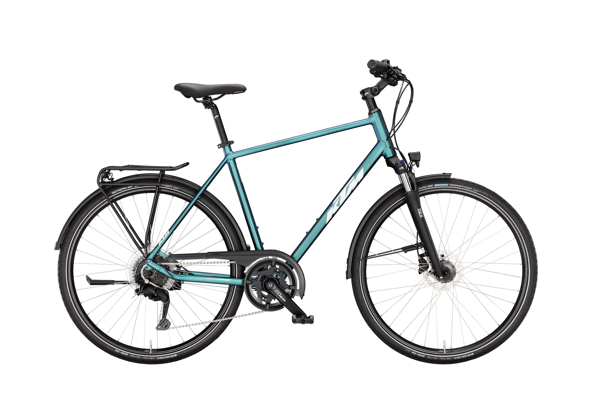 KTM Life Space Green Purple Flip Matt (Silver+blue)