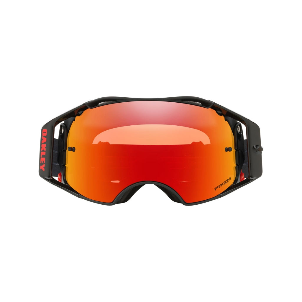 CROSS GLASSES OAKLEY AIRBRAKE MX FACTORY PILOT BLACKOUT - PRIZM TORCH LENS