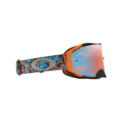 KTM-shop.nl CROSSBRIL OAKLEY AIRBRAKE MX CAMO VINE NIGHT ORANGE BLUE…