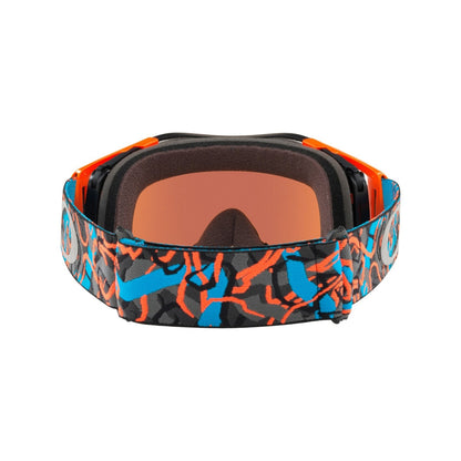 KTM-shop.nl CROSSBRIL OAKLEY AIRBRAKE MX CAMO VINE NIGHT ORANGE BLUE…