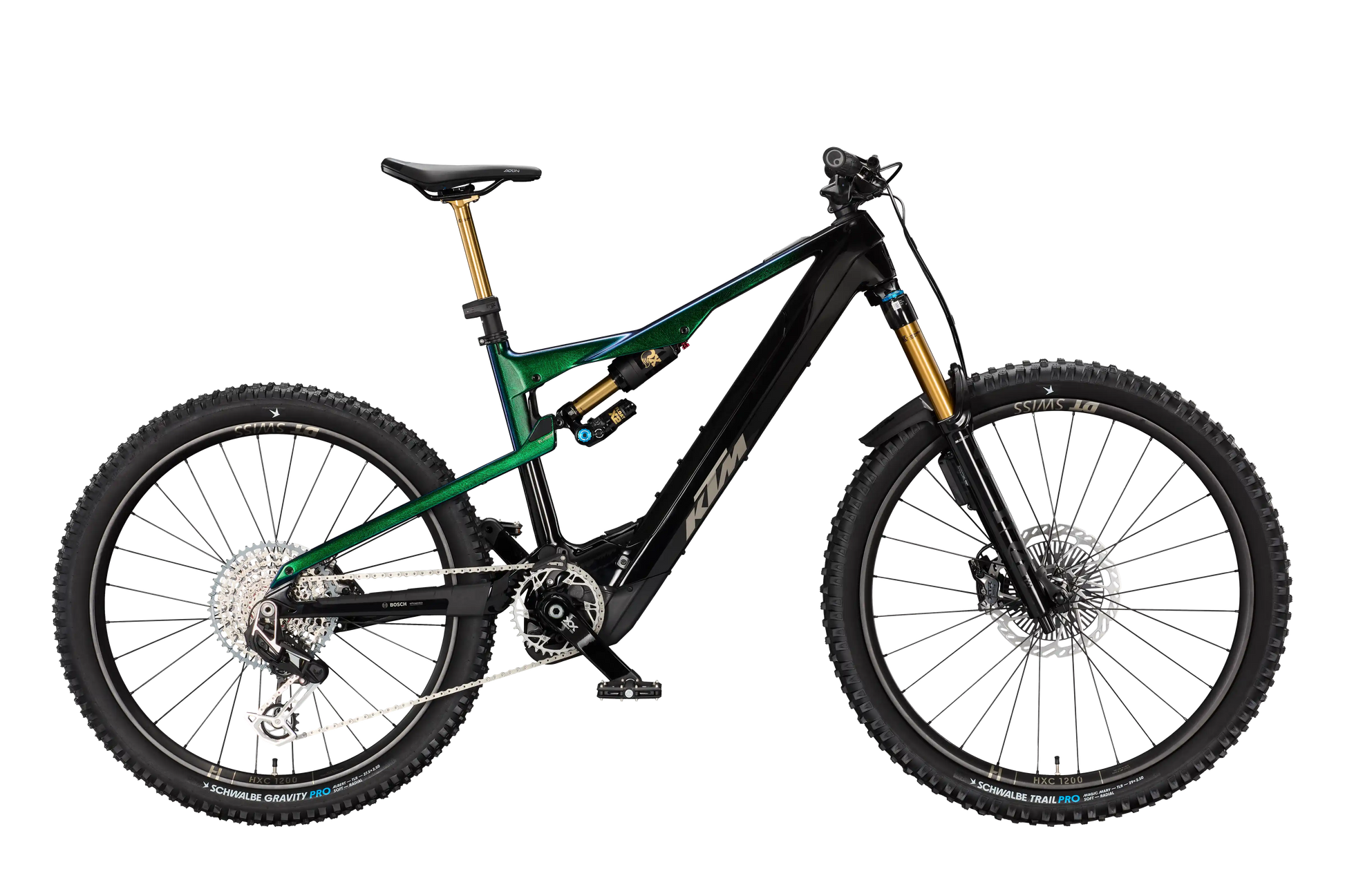 KTM Macina Kapoho Exonic CX-R Crystal Gecko (Chrome+black Sand)