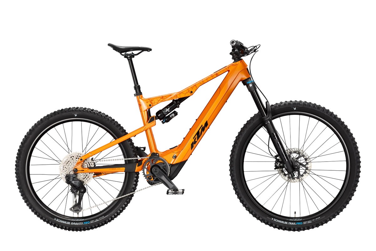 KTM Macina Kapoho Master CX-R DI2 Fresh Orange (Black)