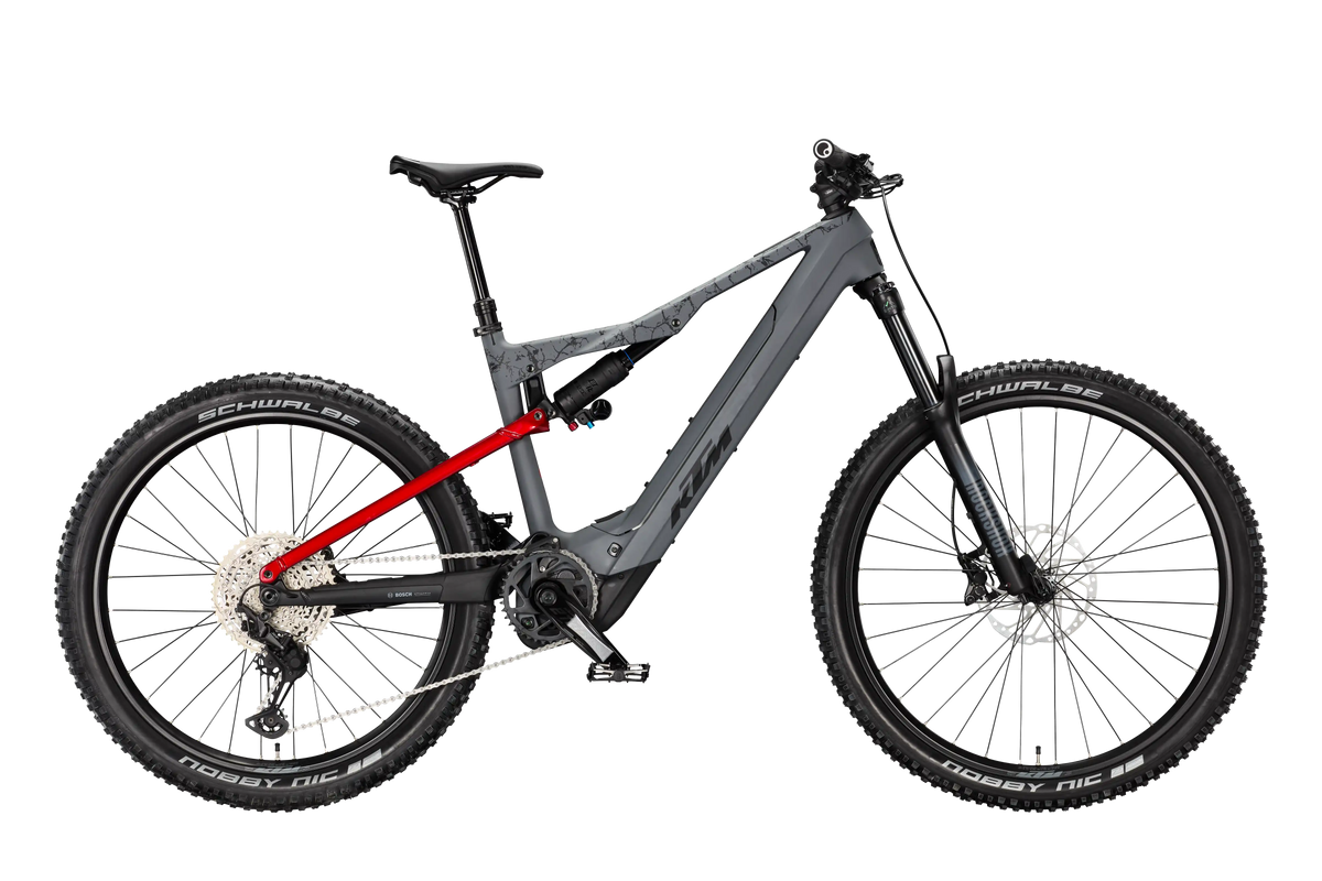 KTM Macina Kapoho Elite CX-R Grey Matt (Black+red)