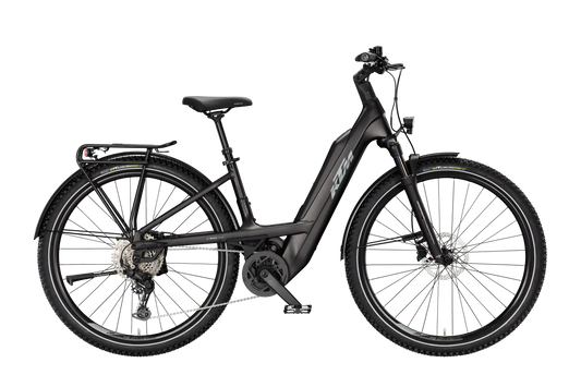 KTM Macina Aera PTS CX 720 LFC Diamond Black Matt (Grey+burnt Orange)
