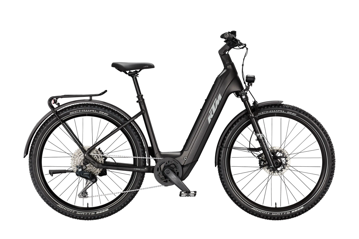 KTM Macina Aera 871 LFC DI2 Diamond Black Matt (Grey+burnt Orange)