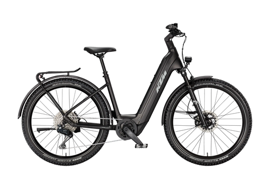 KTM Macina Aera 871 LFC DI2 Diamond Black Matt (Grey+burnt Orange)