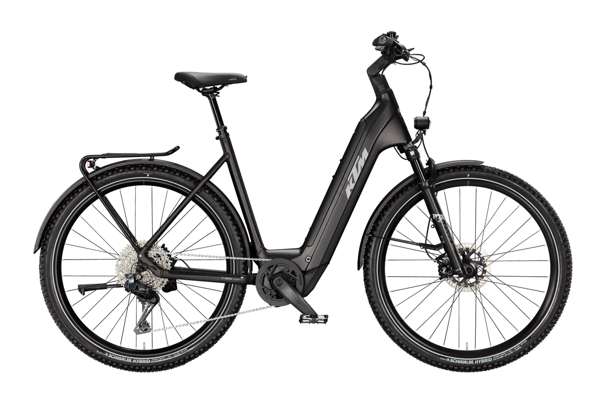 KTM Macina Aera 891 LFC DI2 Diamond Black Matt (Grey+burnt Orange)
