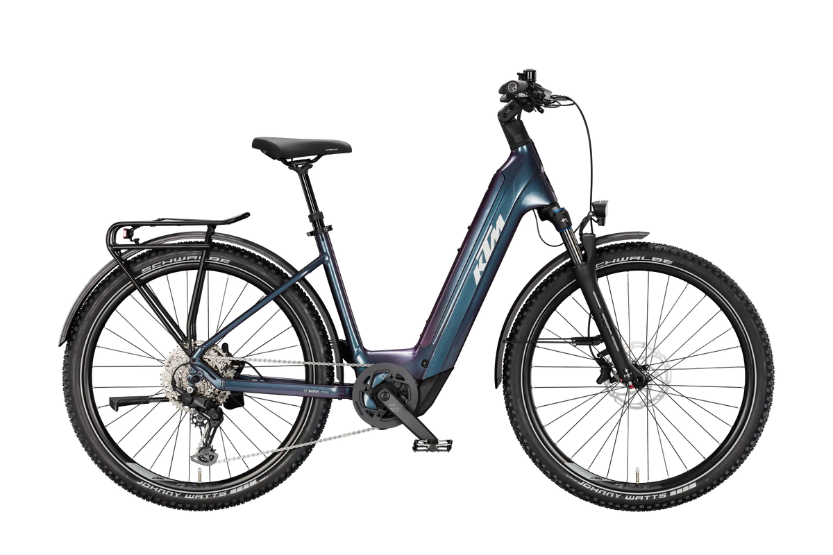 KTM Macina Aera 893 LFC Purple Rain (Silver+blue)