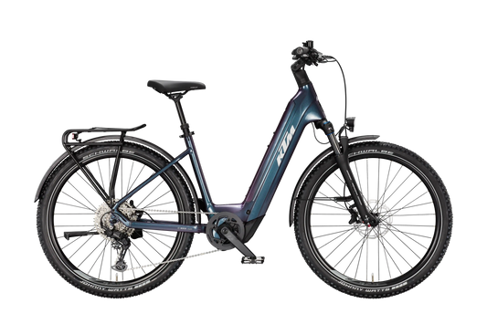 KTM Macina Aera 893 LFC Purple Rain (Silver+blue)