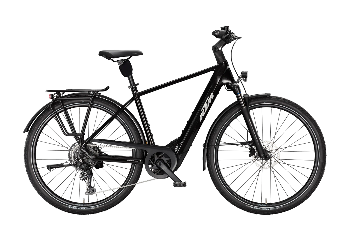 KTM Macina Style CX 720 Diamond Black (Silver+green)