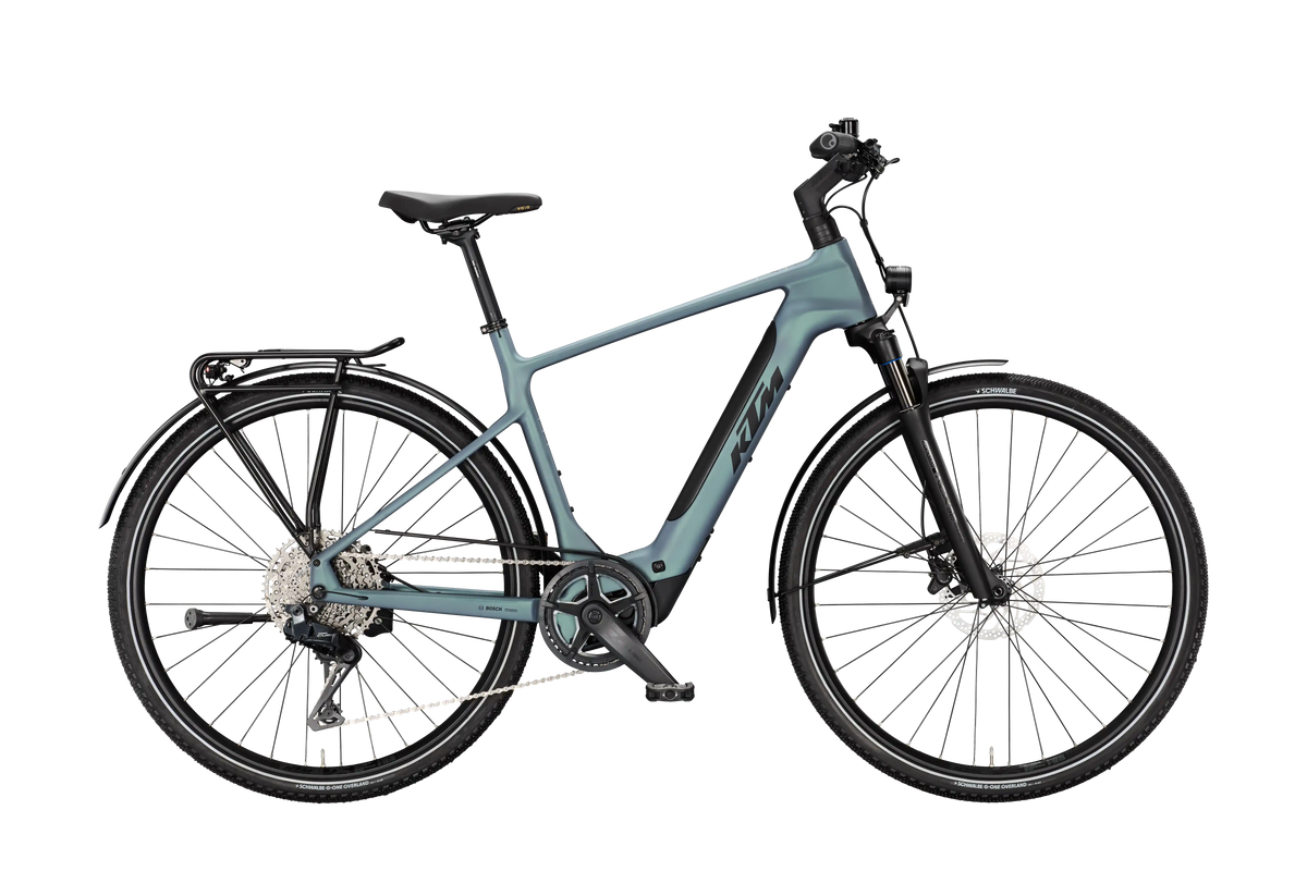 KTM Macina Sport SX Elite DI2 Bright Teal Matt (Black+silver)