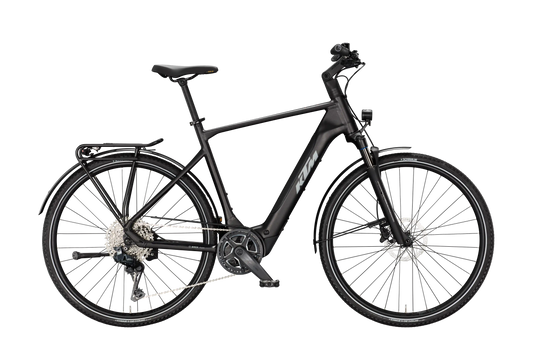 KTM Macina Sport SX 10 DI2 Diamond Black Matt (Grey+burnt Orange)