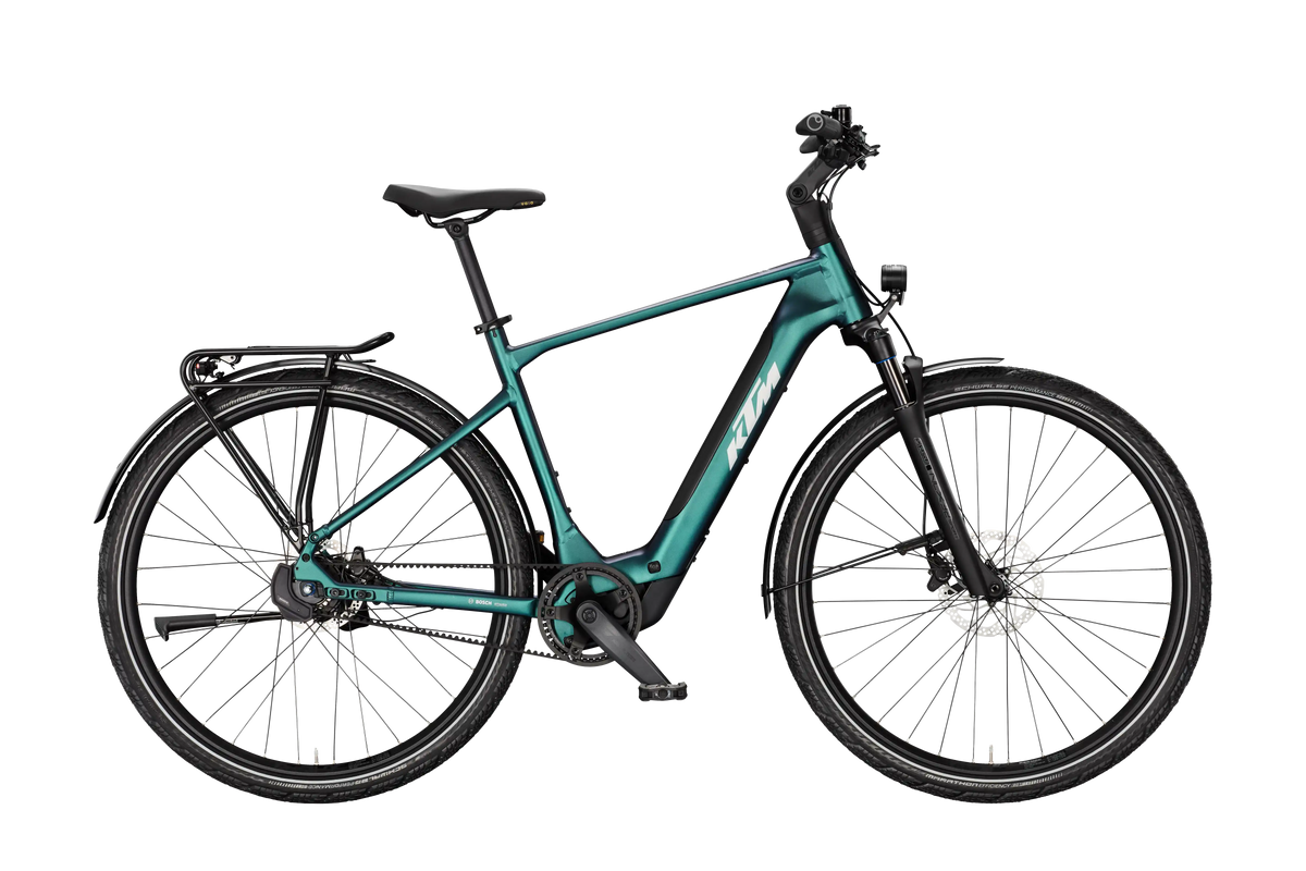 KTM Macina Superbelt SX 10 DI2 Green Purple Flip Matt (Silver+black)