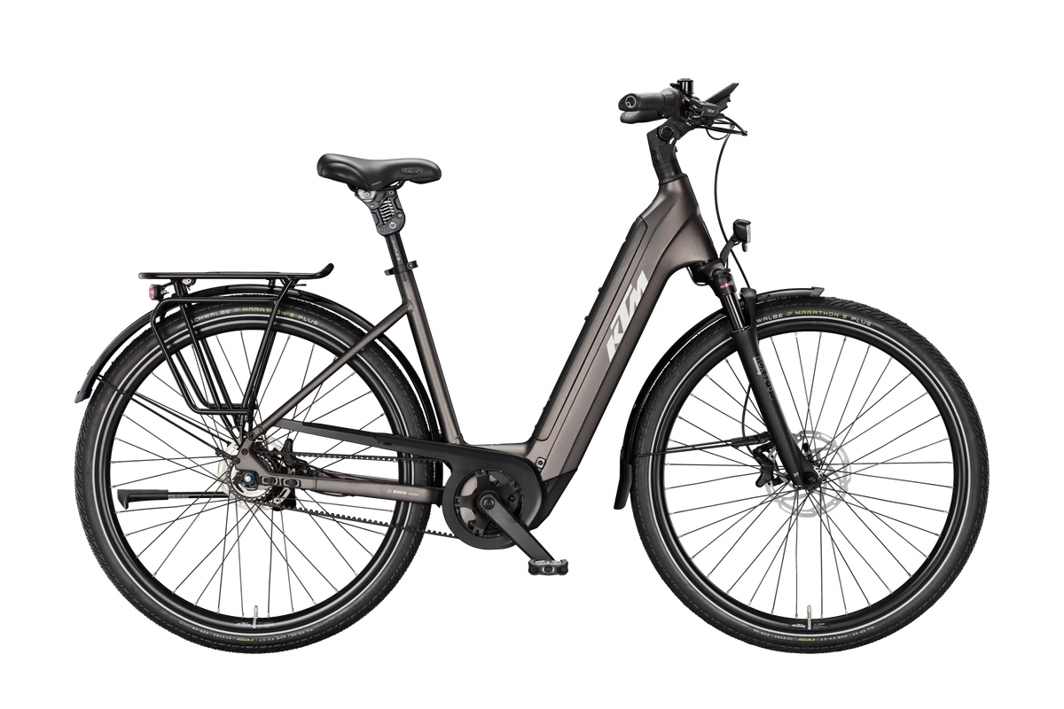 KTM Macina City 820 Xl Belt Moon Rock Matt (Silver+black)