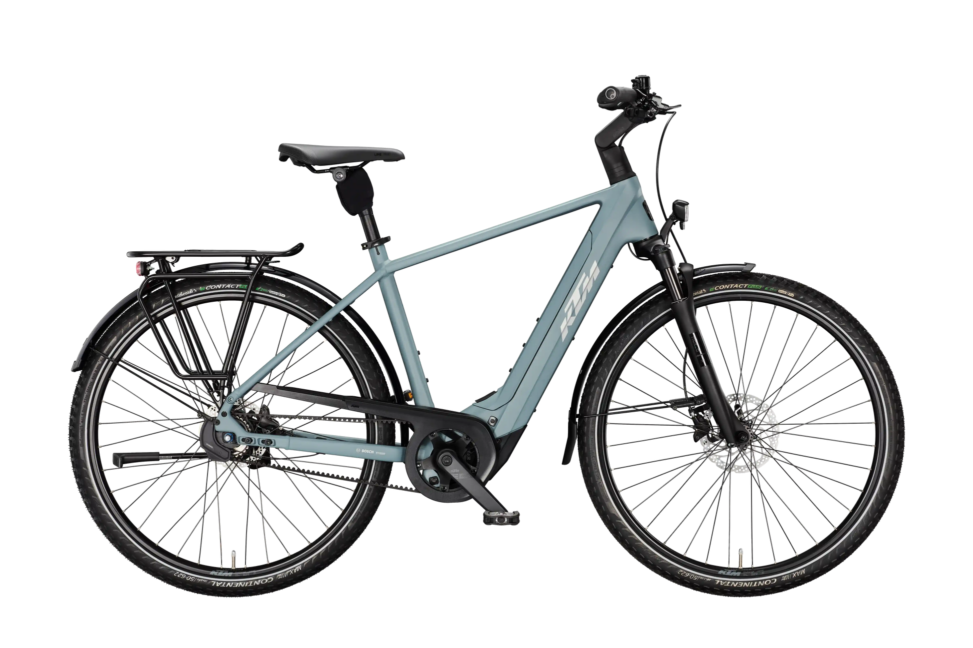 KTM Macina City Px 810 Belt DI2 Bluegrey Matt (Silver+blue)