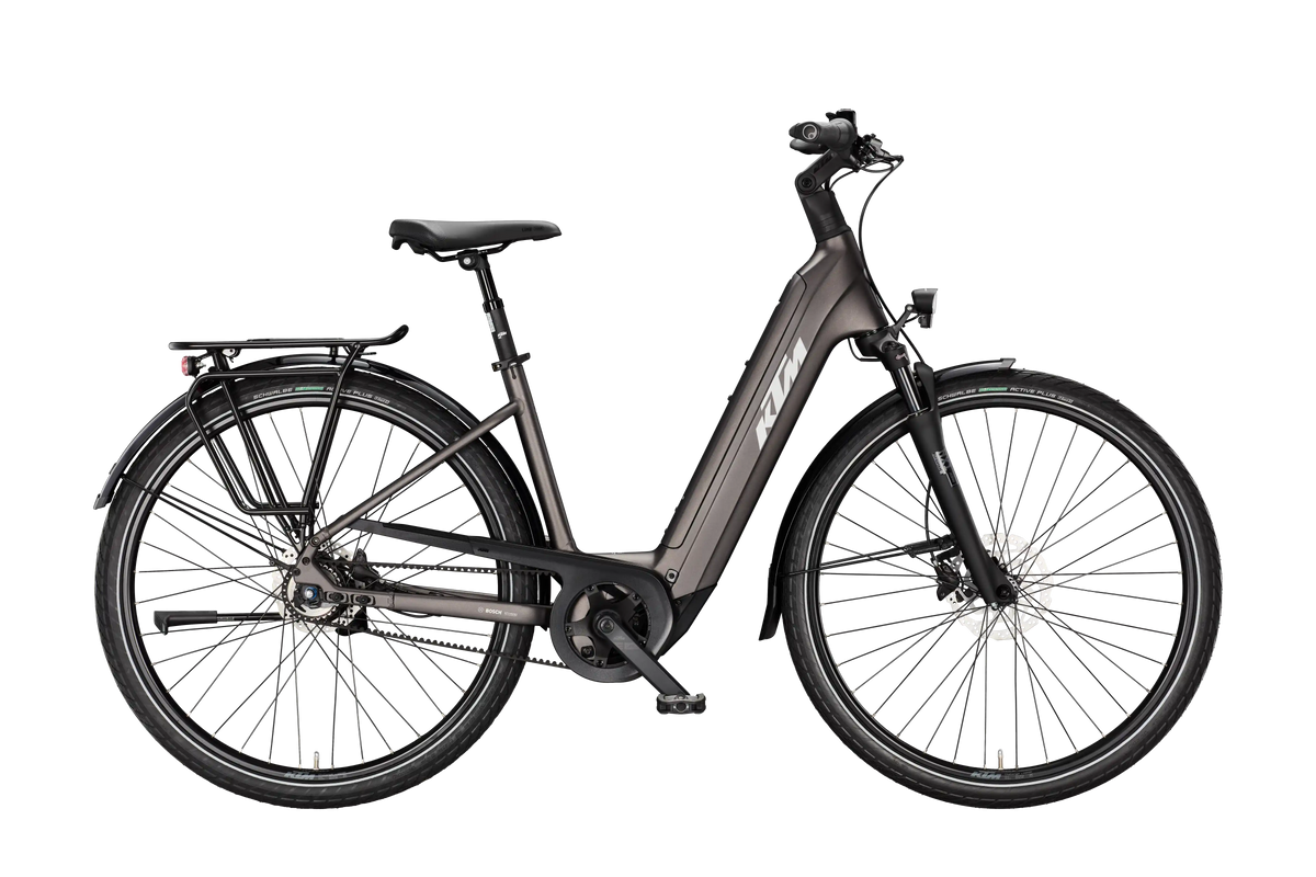KTM Macina City P720 Belt Moon Rock Matt (Silver+burnt Orange)