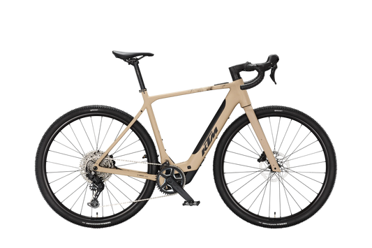 KTM Macina Gravelator SX 10 Grey Beige Matt (Black)