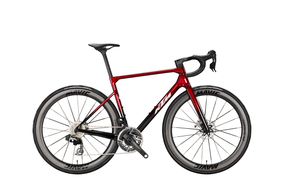 KTM Revelator Alto Exonic AXS PM Carbon Crystal Red (White)