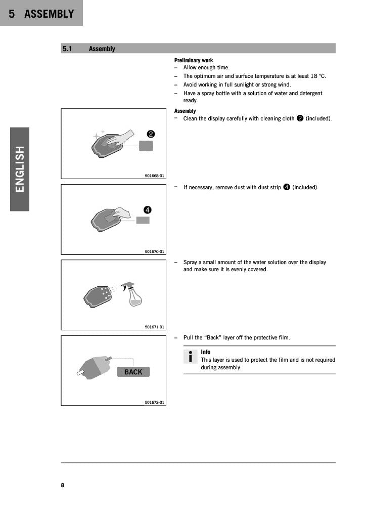 Display protection decal