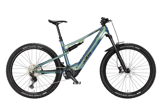 KTM Macina Lycan Elite CX-R Velvet Petrol (Black+gold)
