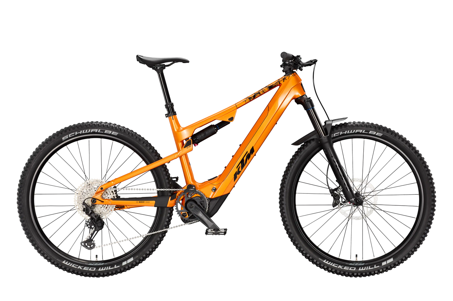 KTM Macina Lycan Elite CX-R Fresh Orange (Black)