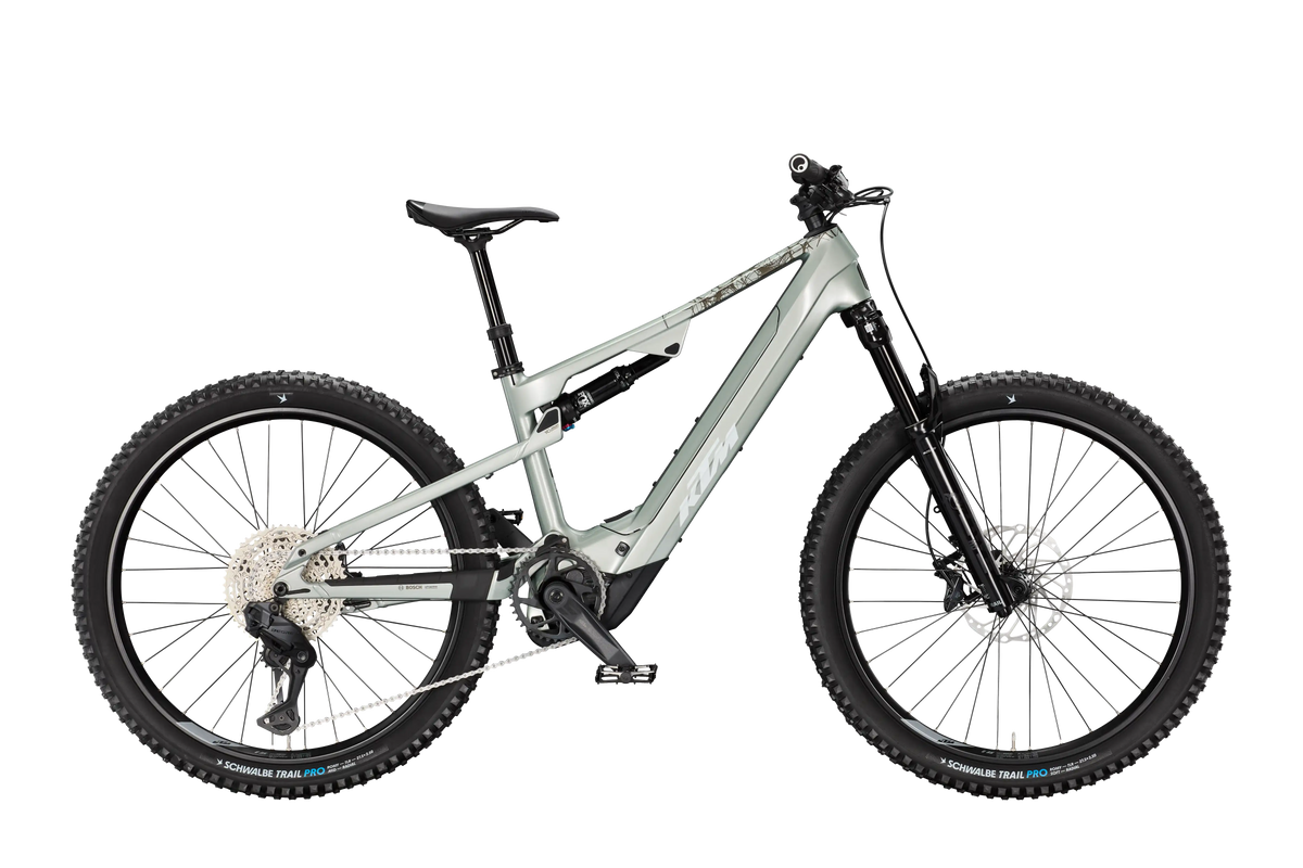 KTM Macina Lycan Master CX-R DI2 Emerald Grey (White+black)