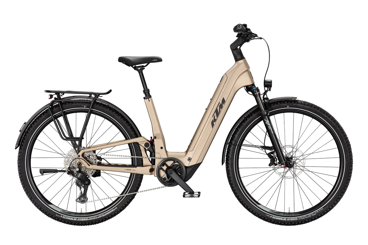 KTM Macina Aera Fs Elite LFC Platin Bronze Matt (Black+orange)