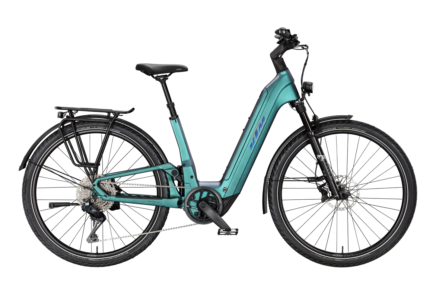 KTM Macina Style Fs Prime DI2 Green Purple Flip Matt (Holo Grey Glossy)