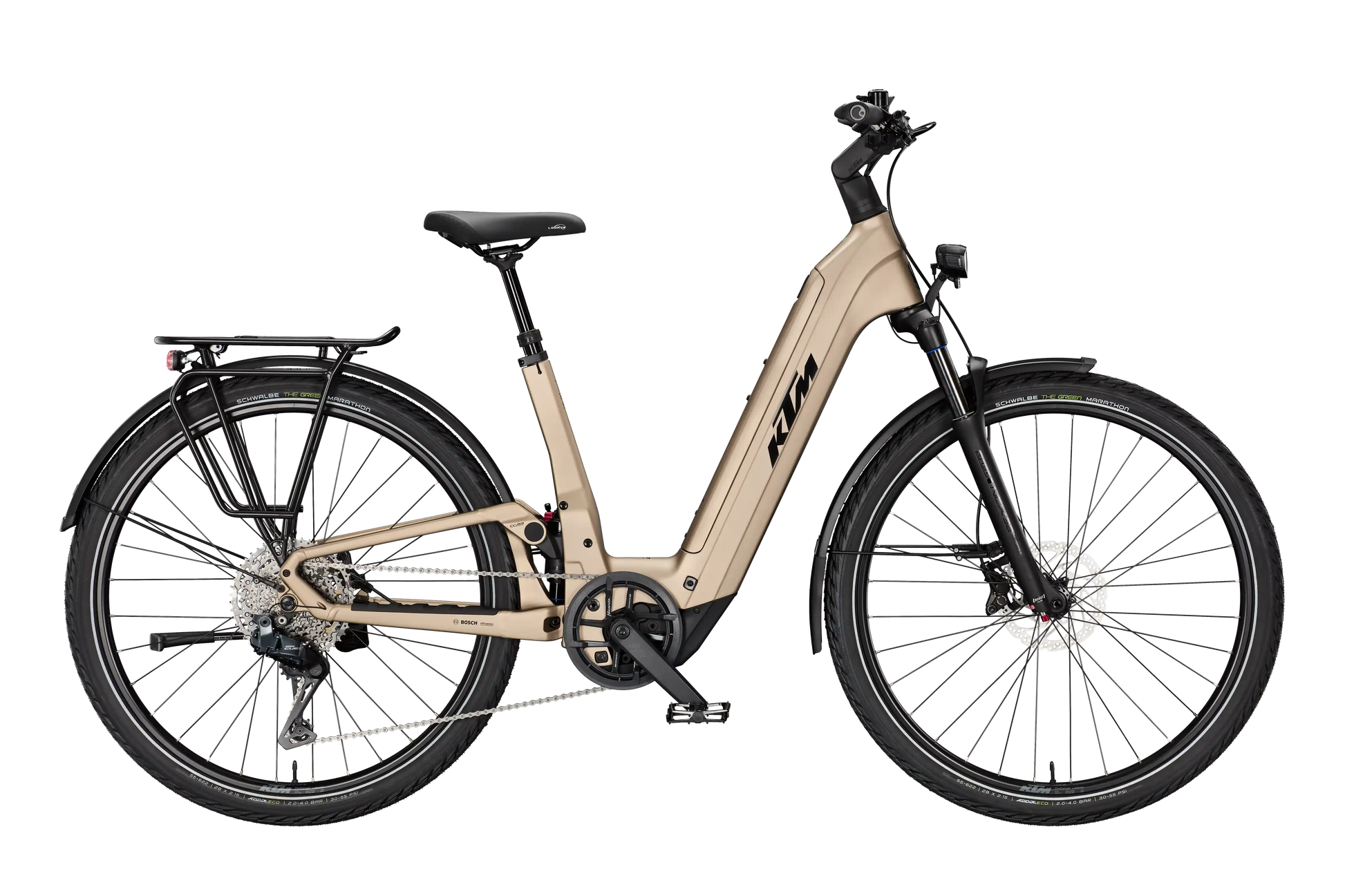 KTM Macina Style Fs Elite DI2 Platin Bronze Matt (Black+orange Glossy)