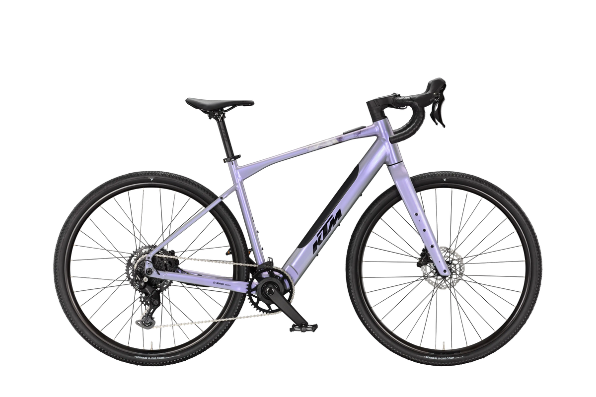 KTM Macina Gravelator Hx Sonic Purple (Black)