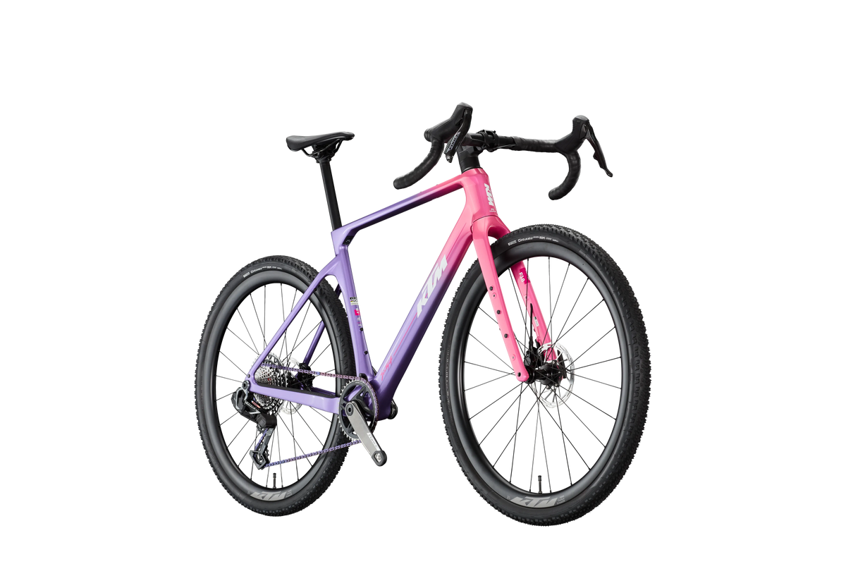 KTM Gravelator Prime AXS Violet+pink (White)