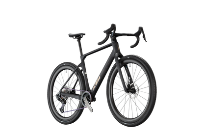 KTM Gravelator Supreme AXS PM Purple-Stained Carbon Matt (Holo Chrome Glossy)