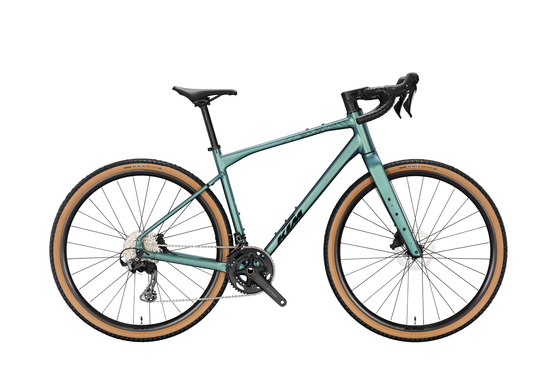 KTM Gravelator 10 Royal Teal Matt (Black Glossy)