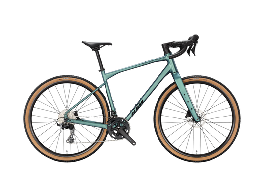 KTM Gravelator 10 Royal Teal Matt (Black Glossy)